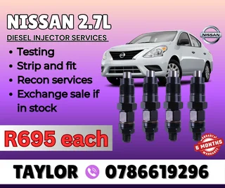 Nissan 2.7l Diesel Injector For Sale