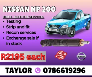 Nissan Np 200 Diesel Injector For Sale
