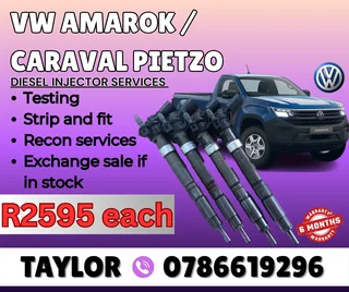 Vw Amarok / Caraval Pietzo Diesel Injector For Sale