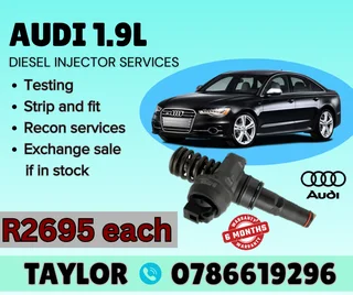 AUDI 1.9L diesel injector for sale