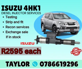 Isuzu 4hk1 Diesel Injector For Sale
