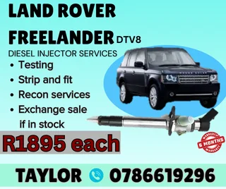 Land Rover Freelander Dtv8 Diesel Injector For Sale