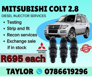 Mitsubishi Colt 2.8 Diesel Injector For Sale