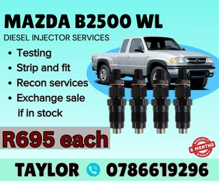 Mazda B2500 Wl Diesel Injector For Sale