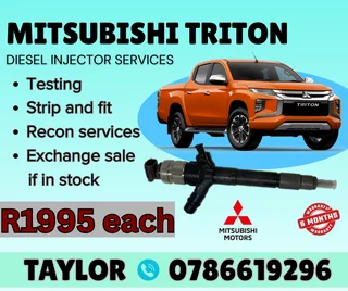Mitsubishi Triton Diesel Injector For Sale