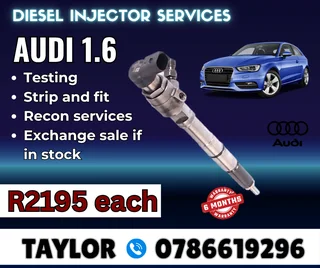 AUDI 1.6 diesel injector for sale