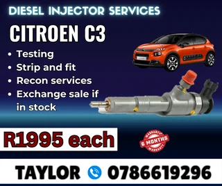 Citroen C3 Diesel Injector For Sale
