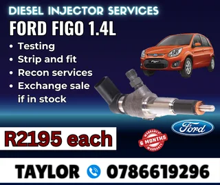 FORD FIGO 1.4L diesel injector for sale