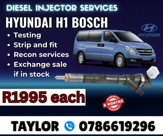 Hyundai H1 Bosch Diesel Injector For Sale