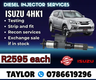 Isuzu 4hk1 Diesel Injector For Sale
