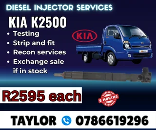KIA K2500 diesel injector for sale