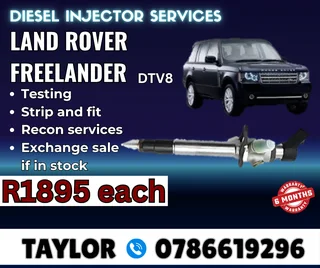 Land Rover Freelander Dtv8 Diesel Injector For Sale