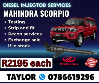 Mahindra Scorpio Diesel Injector For Sale