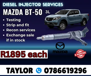 Mazda Bt-50 3l Diesel Injector For Sale