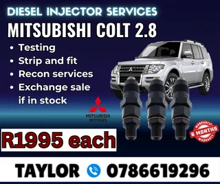 Mitsubishi Colt 2.8 Diesel Injector For Sale