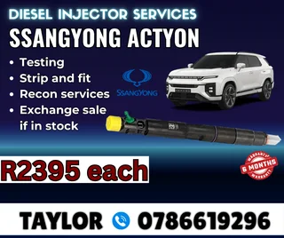 Ssangyong Actyon Diesel Injector For Sale