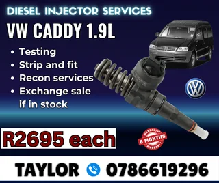 Vw Caddy 1.9l Diesel Injector For Sale