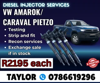 Vw Amarok / Craval Pietzo Diesel Injector For Sale