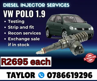 VW POLO 1.9 diesel injector for sale