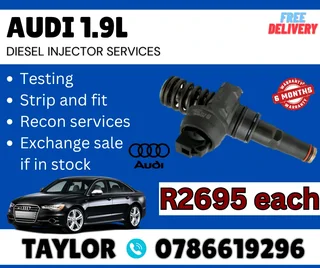 AUDI 1.9L diesel injector for sale