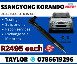 Ssangyong Korando Diesel Injector For Sale