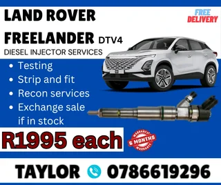 Land Rover Freelander Dtv4 Diesel Injector For Sale