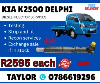 Kia K2500 Delphi Diesel Injector For Sale