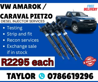 Vw Amarok / Caraval Pietzo Diesel Injector For Sale