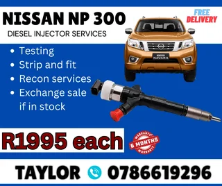 Nissan Np 300 Diesel Injector For Sale