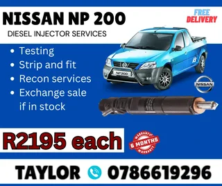 Nissan Np 200 Diesel Injector For Sale