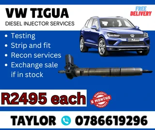 Vw Tigua Diesel Injector For Sale