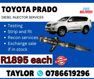 Toyota Prado Diesel Injector For Sale