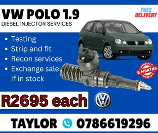 VW POLO 1.9 diesel injector for sale