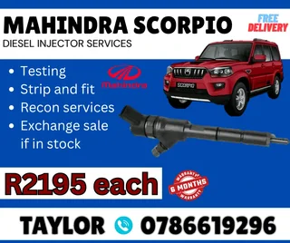 Mahindra Scorpio Diesel Injector For Sale