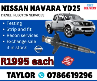 Nissan Navara Yd25 Diesel Injector For Sale