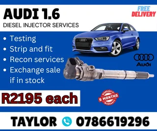 AUDI 1.6 diesel injector for sale