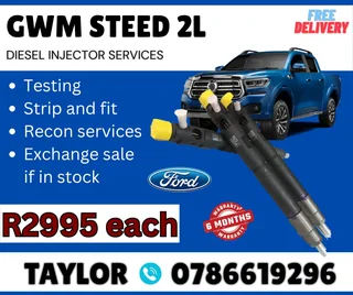 Gwm Steed 2l Diesel Injector For Sale