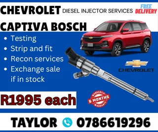Chevrolet Captiva Bosch Diesel Injector For Sale