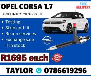 Opel Corsa 1.7 Diesel Injector For Sale