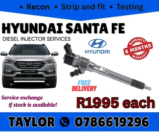 Hyundai Santa Fe - Diesel Injectors For Sale