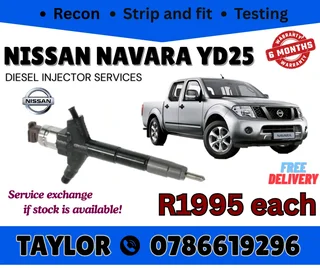 Nissan Navara Yd25 - Diesel Injectors For Sale