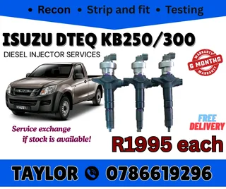 Isuzu Dteq Kb250/300 - Diesel Injector For Sale