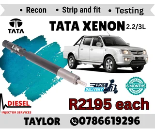 Tata Xenon 2.2/3l - Diesel Injector For Sale