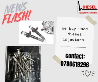 We buy in used injectors