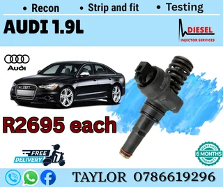 AUDI 1.9L - Diesel injector for sale