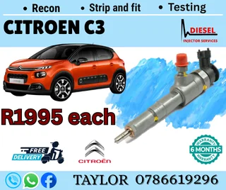 Citroen C3 - Diesel Injector For Sale