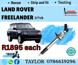Land Rover Freelander Dtv8 - Diesel Injector For Sale