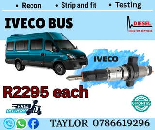 Iveco Bus - Diesel Injector For Sale