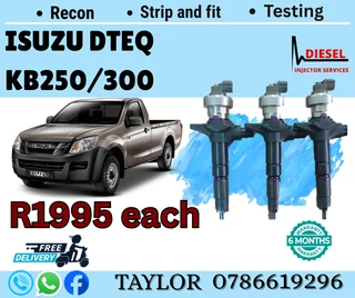 Isuzu Dteq Kb250/300 - Diesel Injector For Sale