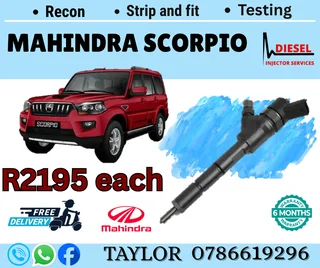 Mahindra Scorpio - Diesel Injector For Sale
